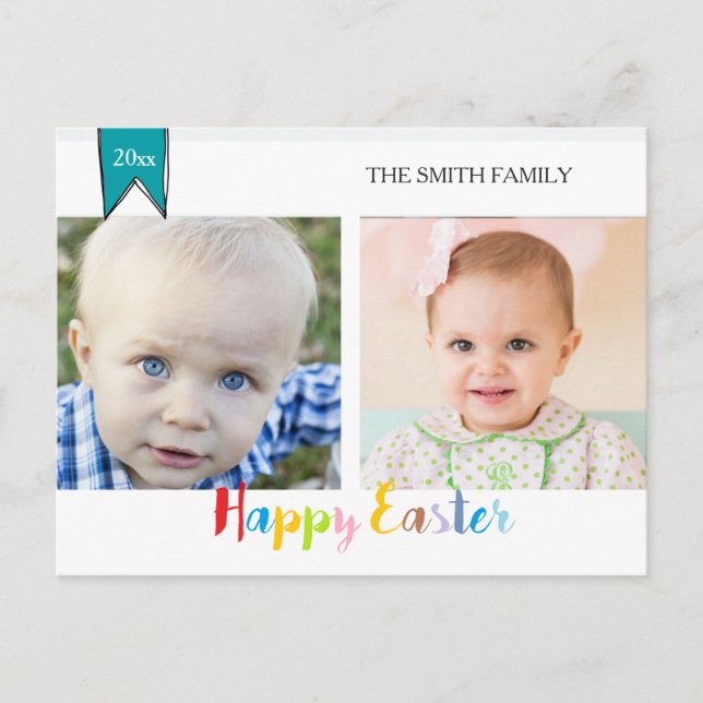 Pascua 2 postales de la foto (Anverso)