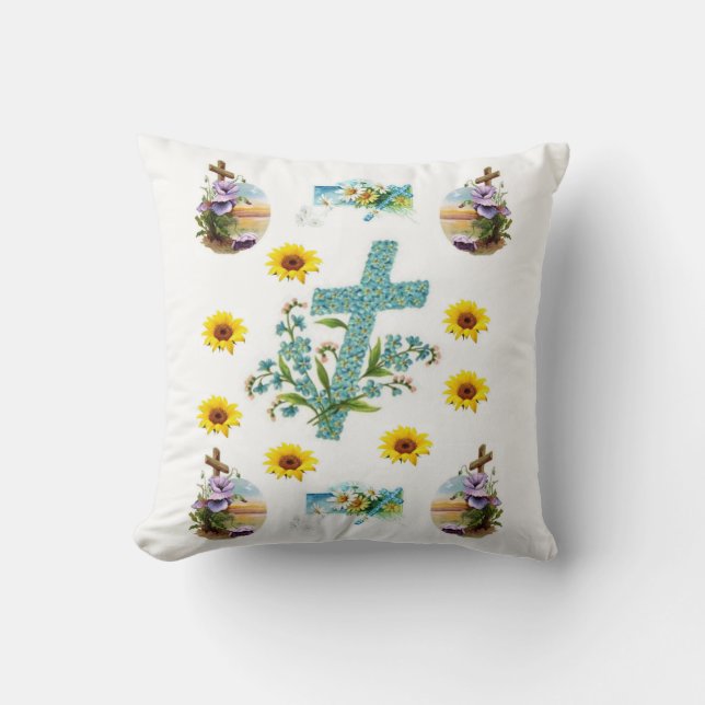 Pascua de Cojín decorativo (Anverso)