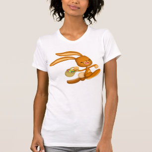 ¡¡Pascua de conejo en la manga suelta!! camiseta d