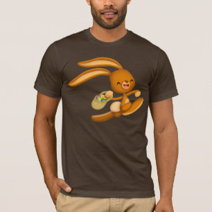¡¡Pascua de conejo en la manga suelta!! camiseta p