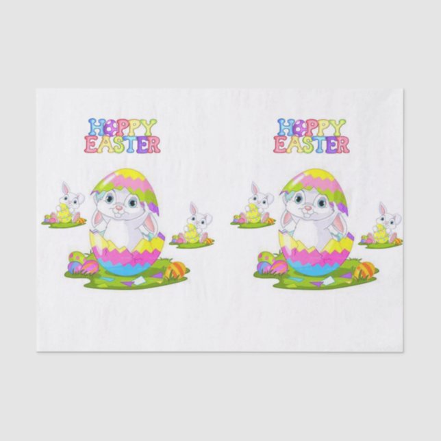 Pascua de papel de tejido decorativo (Anverso)
