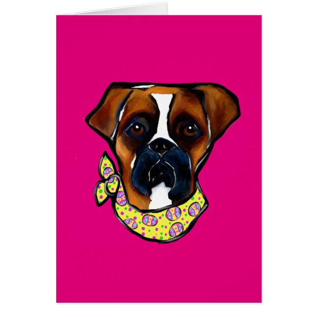 Pascua de perro boxer (Frente)