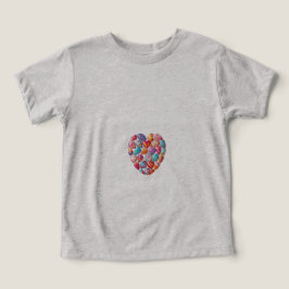 Pascua Del Corazón Del Huevo Para Los Niños
