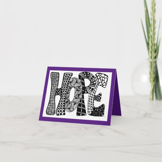 Pascua es la esperanza tarjeta de felicitación ple (Anverso)