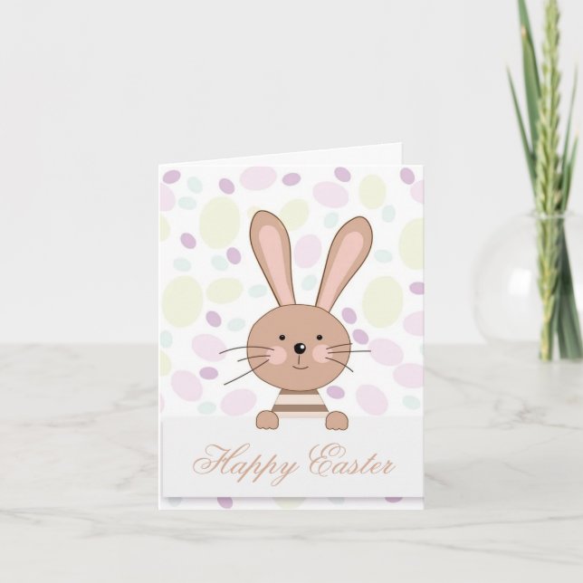 Pascua feliz perfecta, Invitación de conejitos (Anverso)