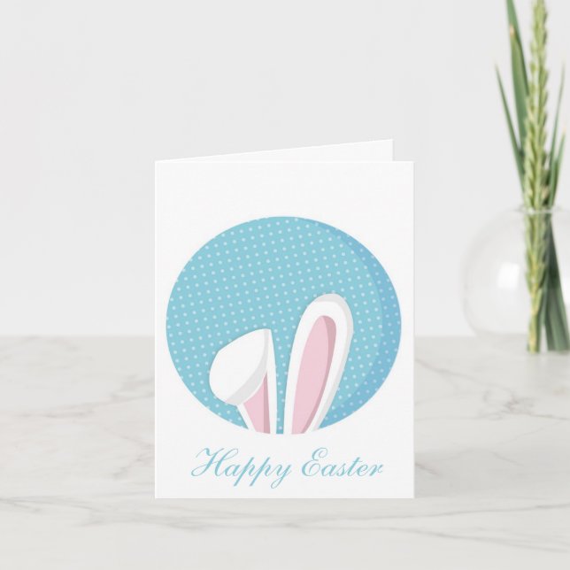 Pascua feliz perfecta, Invitación de conejitos (Anverso)