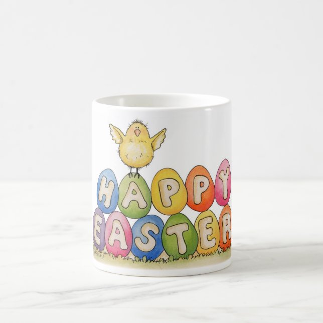 Pascua feliz - taza (Centro)