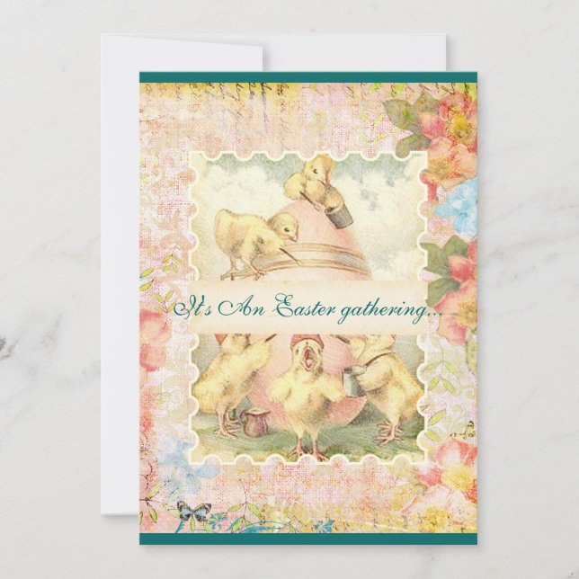 Pascua que recolecta la invitación (Anverso)