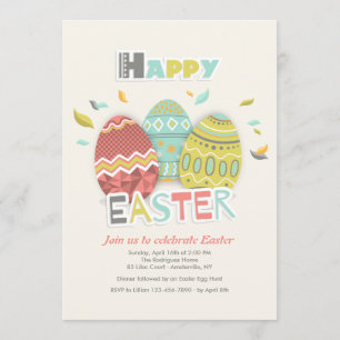 Pascua tres invitaciones