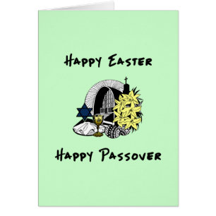 Pascua y Passover interconfesionales felices