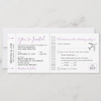 Pase de Abordaje Entrada Todo en Uno Invitación Li
