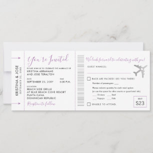 Pase de Abordaje Entrada Todo en Uno Invitación Li