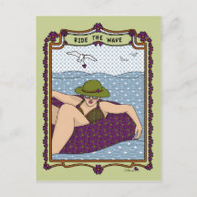 Pasear por la tarjeta postal Wave_A_