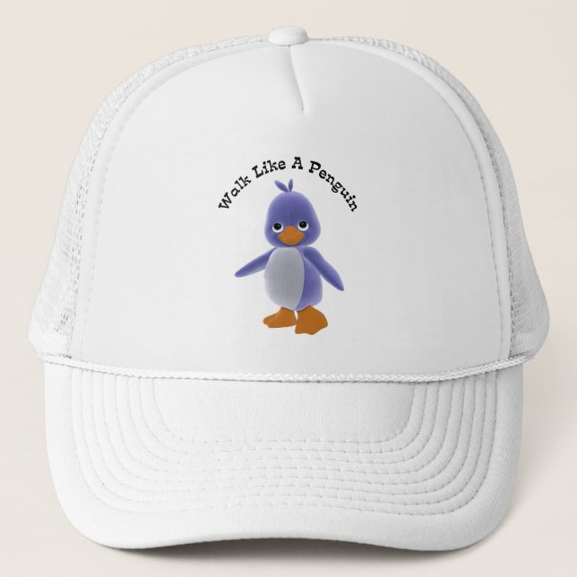 Paseo como un gorra del pingüino (Anverso)