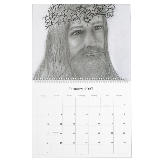 Paseo conmigo un calendario 2011 (Jan 2027)