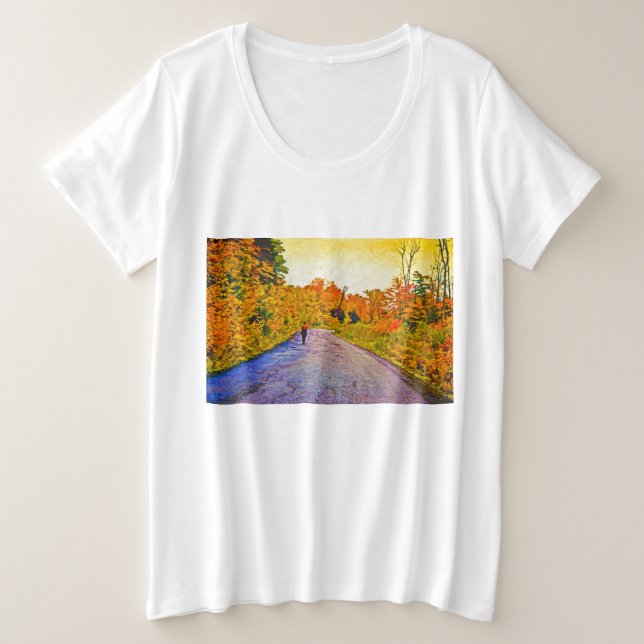 Paseo de otoño (Anverso del diseño)