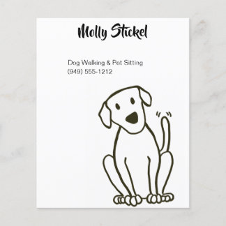 Paseo de perros o volante de sesión de Mascota