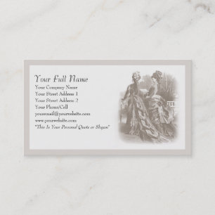 Paseo de primavera - Tarjeta de presentación