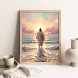 Paseo del Atardecer, Arte Cristiano Digital, Jesús