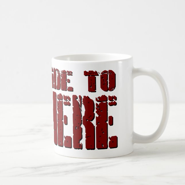 Paseo duro a la taza de café de ninguna parte (Derecha)