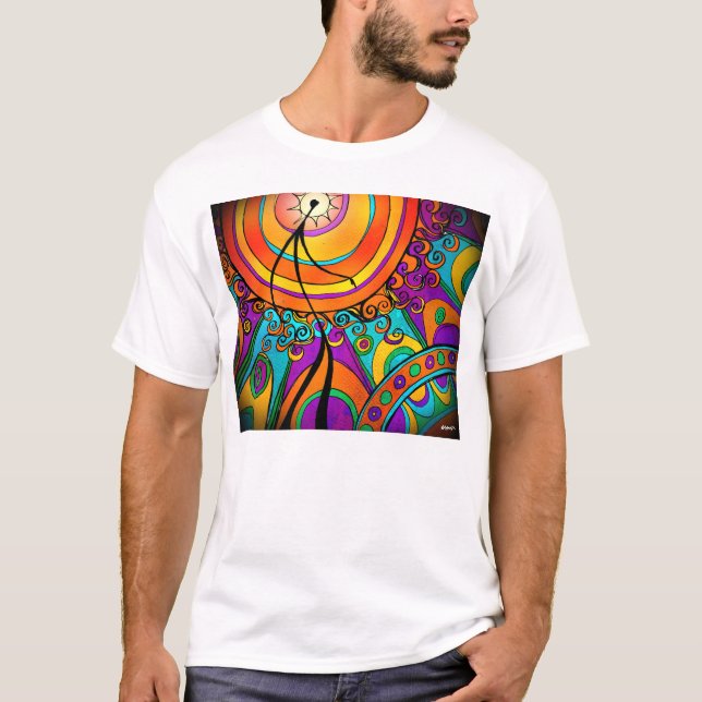 Paseo en camiseta del blanco de The Sun (Anverso)