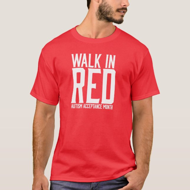 Paseo en camiseta roja (Anverso)