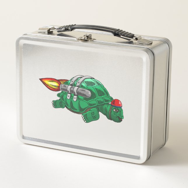 Paseo en Jetpack de Rocket Turtle (Anverso)