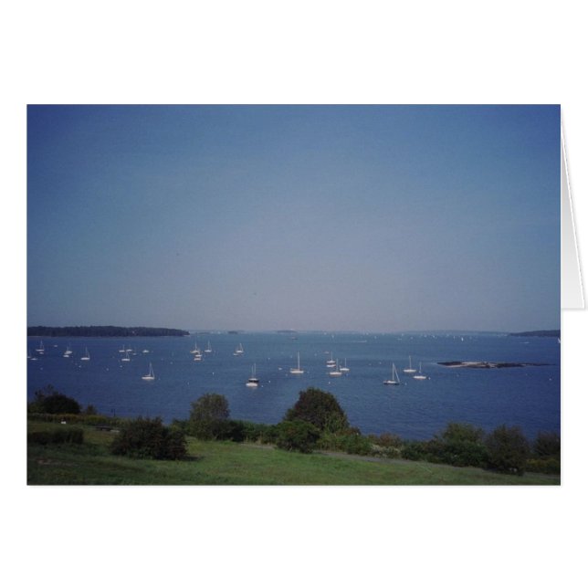 Paseo Oriental, Portland, Maine (Anverso (Horizontal))