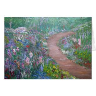 Paseo pacífico de la flor