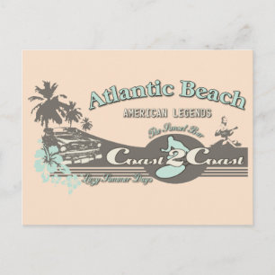 Paseo por Atlantic Beach Carolina del Norte Postal