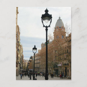 Paseo por Barcelona - Postal Portal del Angel