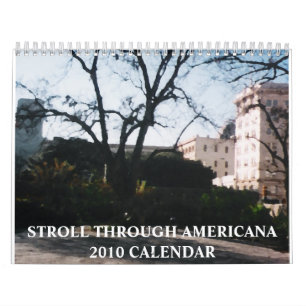 Paseo por el Calendario Americana 2010