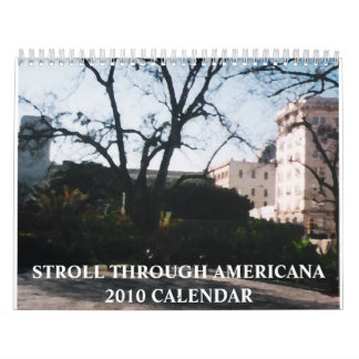 Paseo por el Calendario Americana 2010