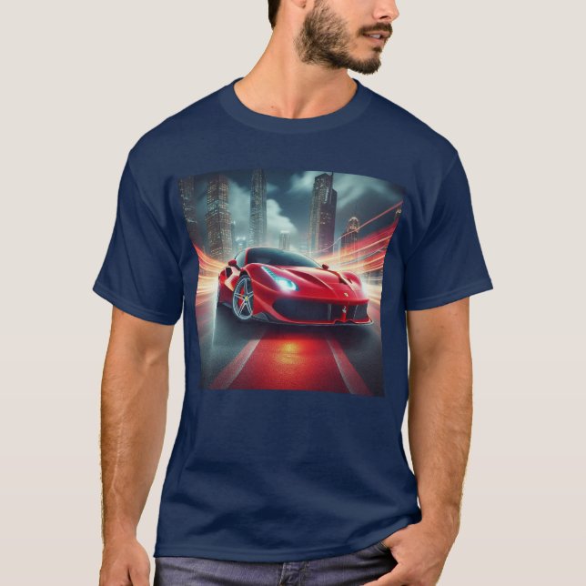 Paseo por la carrera: camiseta de alto rendimiento (Anverso)