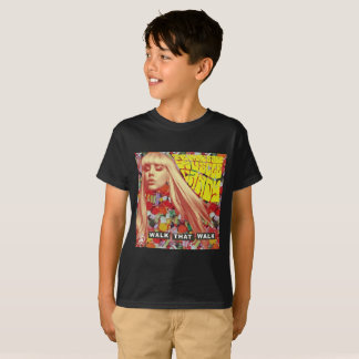 Paseo que camina camiseta gráfica