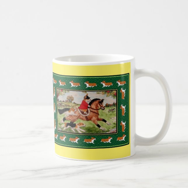Paseos del Huntsman del Corgi a la taza de los (Derecha)