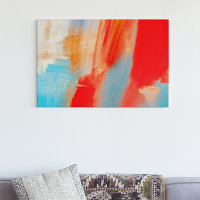 Pasión ・ Arte abstracto ・ Pincel pastel acuarela