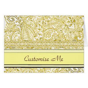 Pasión de Paisley - amarillo (alheña)