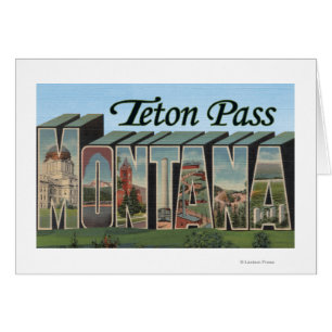 Paso de Teton, Montana