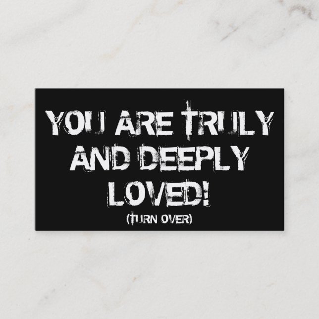 PASO DEL AMOR ÉL EN TARJETAS (Anverso)