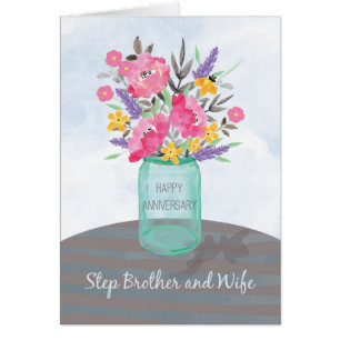 Paso Hermano y Esposa Aniversario Jar Vase