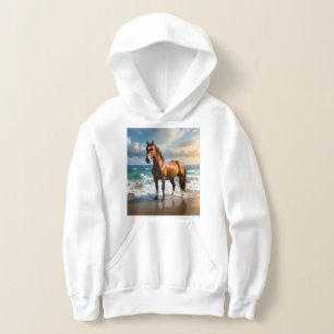 **"Paso Majestuoso: Orgulloso Caballo Marrón en la