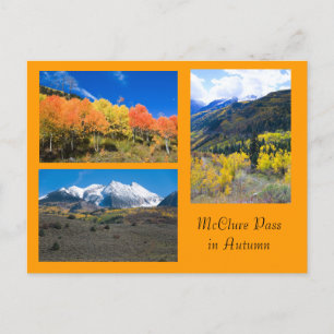 Paso McClure en la postal de Colorado en otoño