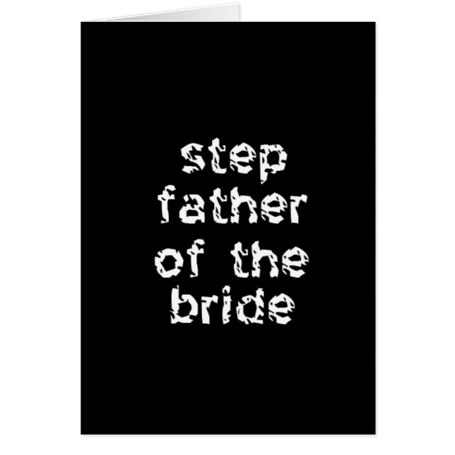 Paso padre de la novia (Frente)
