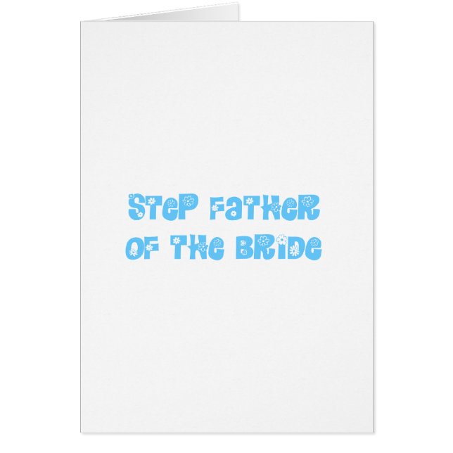 Paso padre de la novia (Frente)