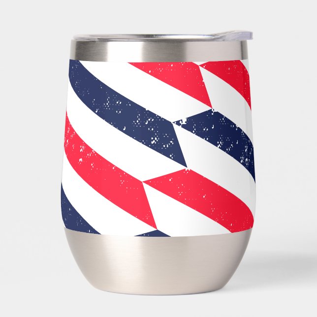 Pasos de Libertad –Vaso Geométrico para Vino sin T (Izquierdo)