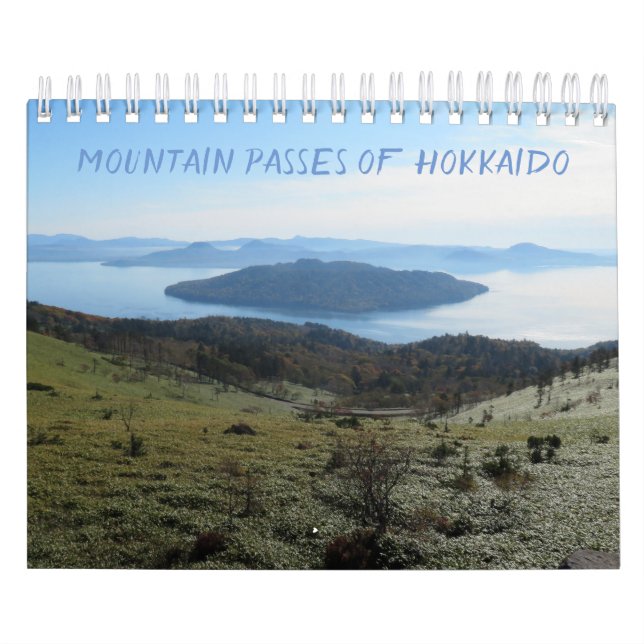 Pasos de montaña del calendario de Hokkaido (Tapa)