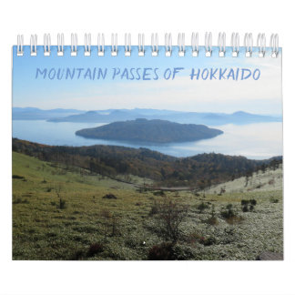 Pasos de montaña del calendario de Hokkaido