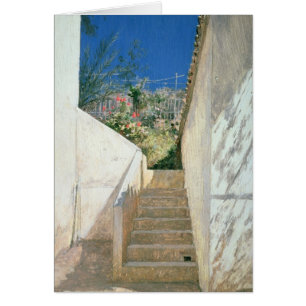 Pasos en un jardín, Argelia, 1883