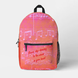 Pasos musicales- Mochila Mango Tango_Naranja